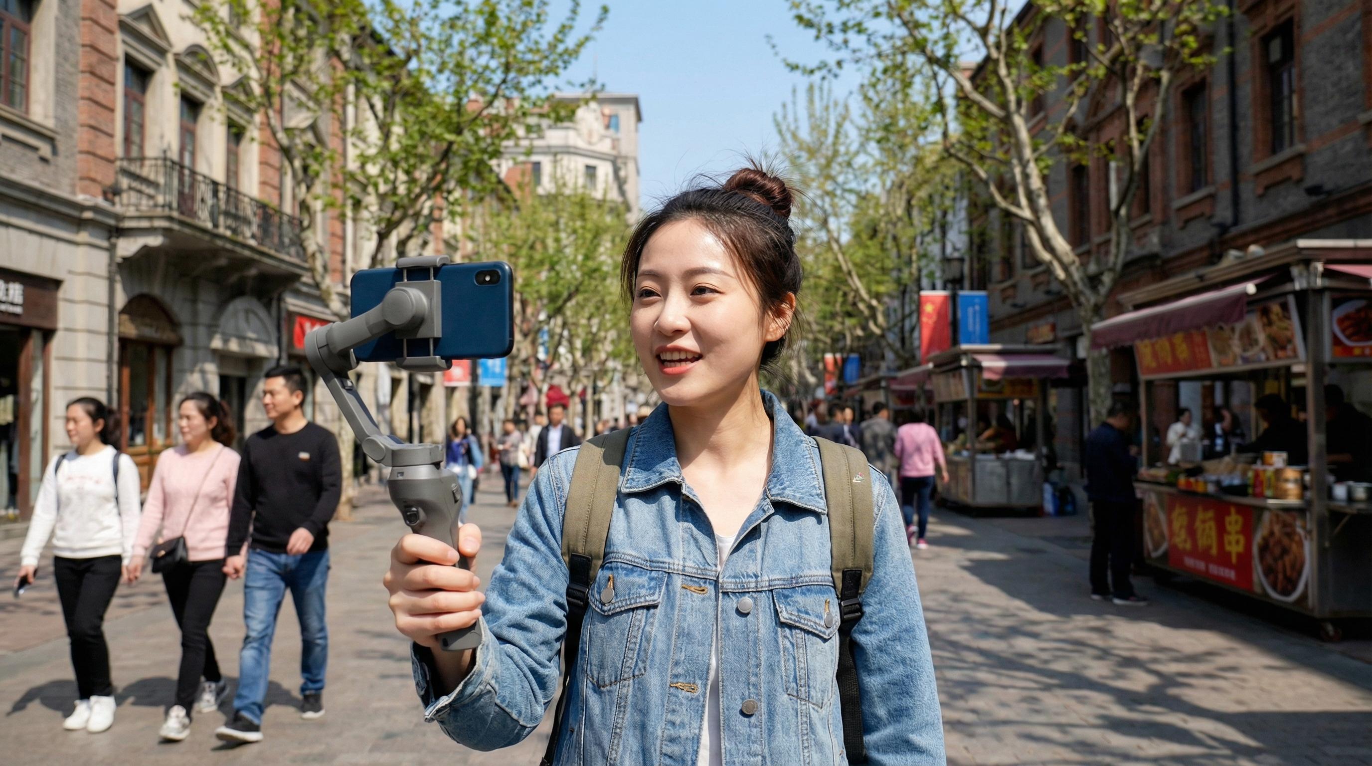 捷克街头TikTok风格短视频